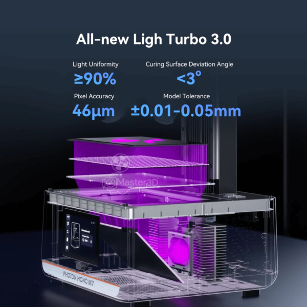 Anycubic Photon Mono M7 LCD Resin 3D Printer 14K 10.1''